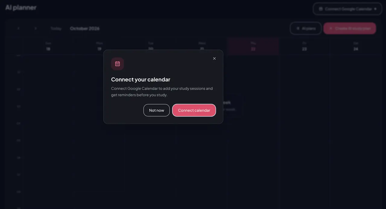 connect google calendar