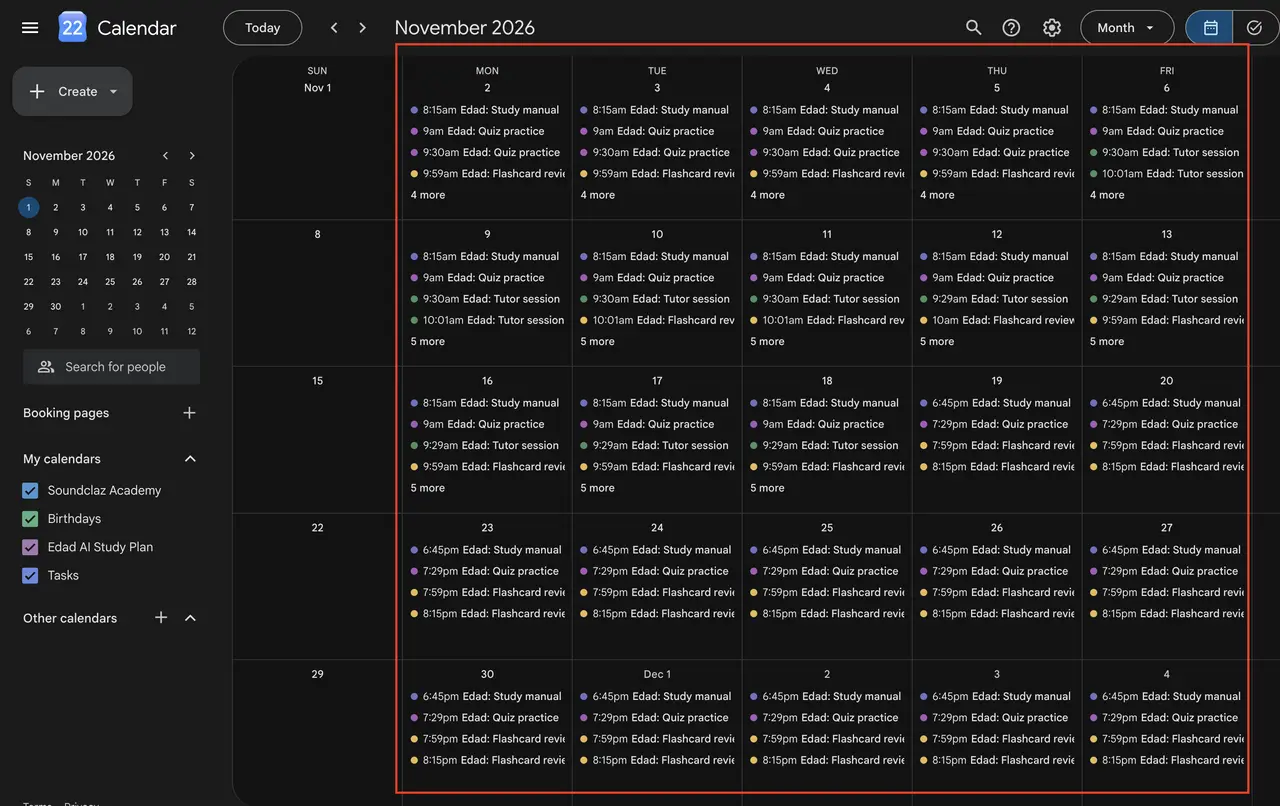 Google Calendar